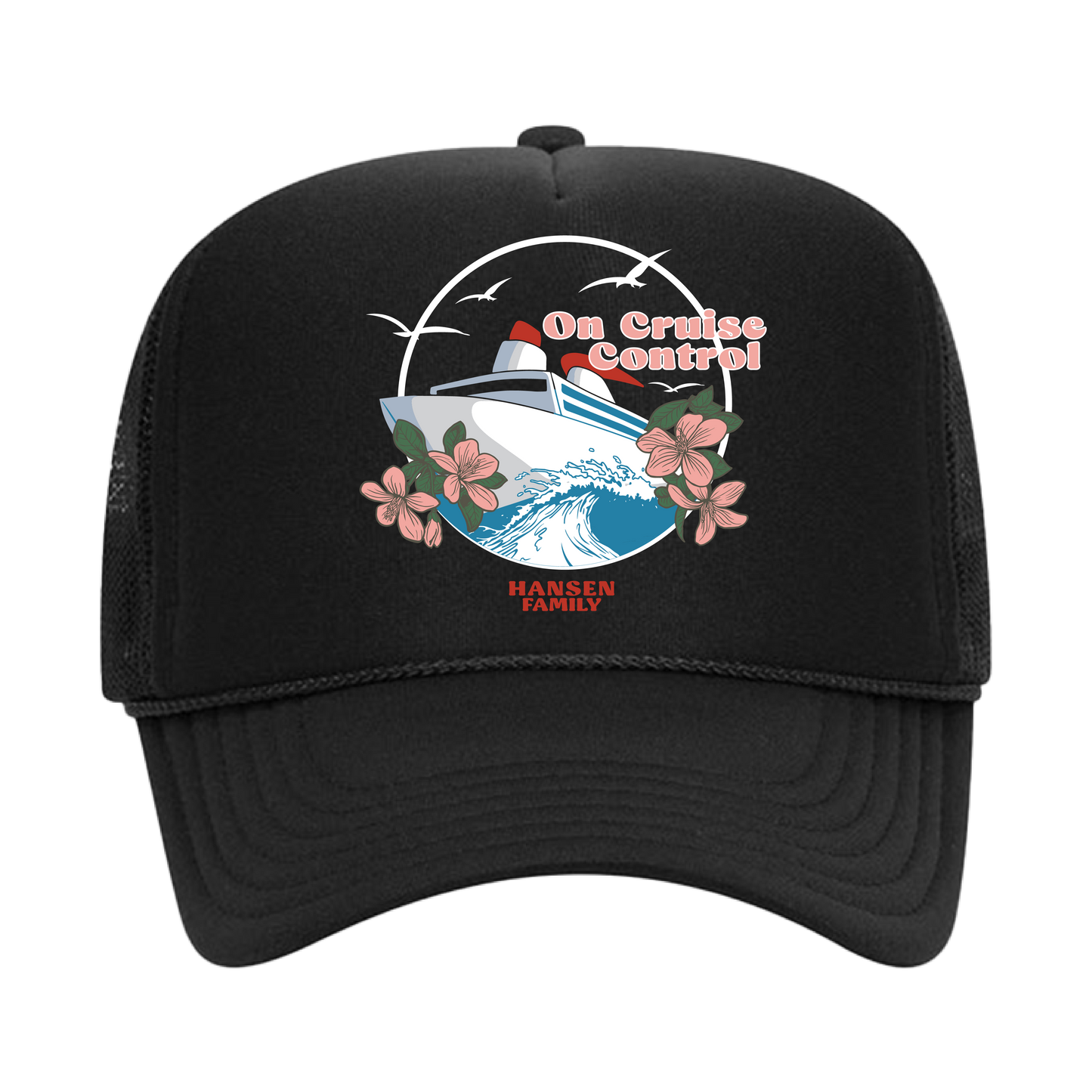 Cruise Control - Unisex Personalized Trucker Hat