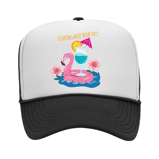 Floating - Women's Personalized Trucker Hat