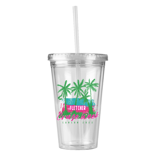 Cruise Week -  Personalized Tumbler with Straw