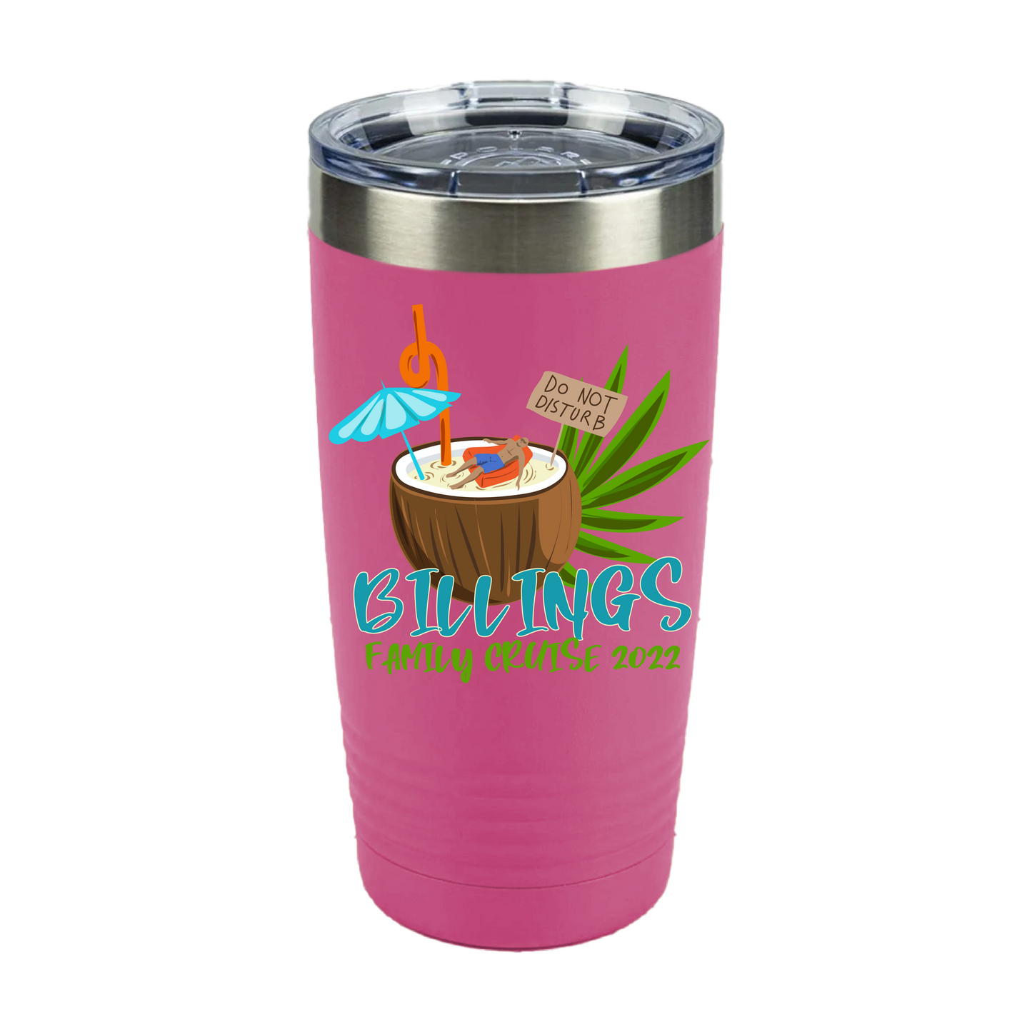 Do Not Disturb - Personalized Insulated Water Tumbler