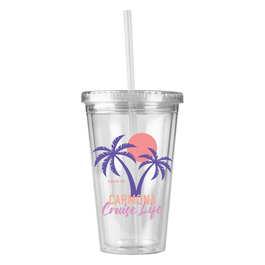 Cruise Life - Personalized Tumbler with Straw