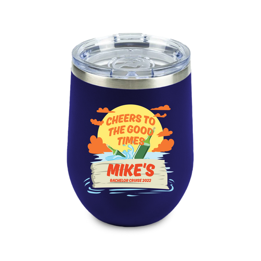 Good Times - Personalized Wine Tumbler
