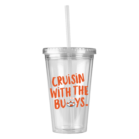 The Buoys -  Personalized Tumbler with Straw