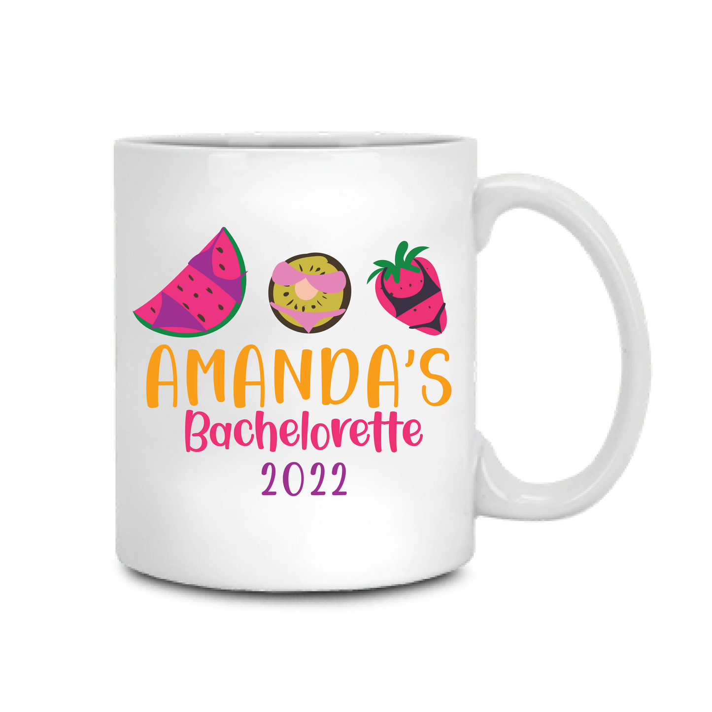 Fruit Girls - Personalized Coffee Mug