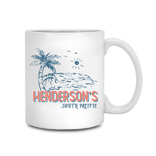 South Pacific - Personalized Coffee Mug